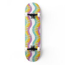 Boas Vibes Groovy Skateboard Deck