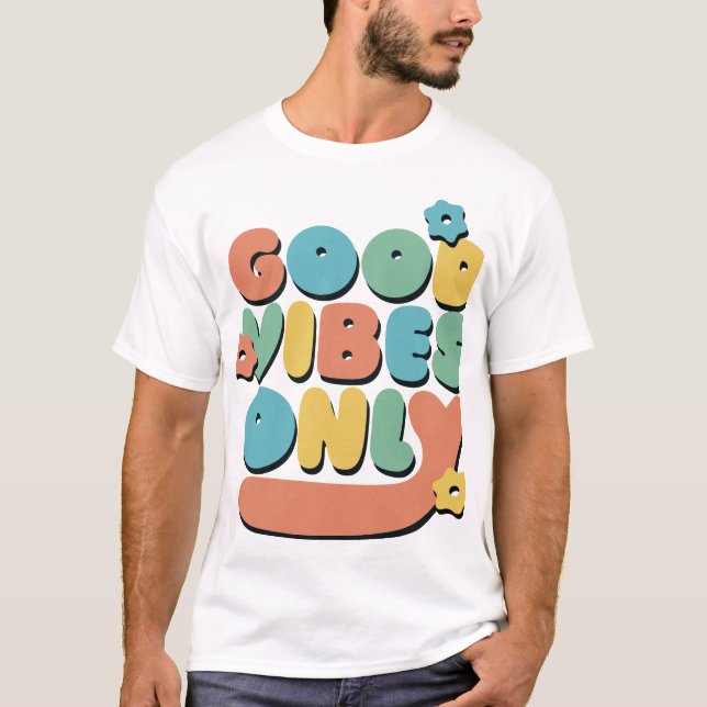 Boas Víblias - Apenas Design de Camisa de Positivi (Frente)