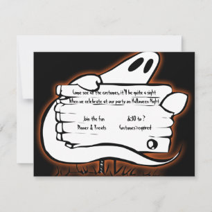 Boas-vindas ao convite do Dia das Bruxas Negro