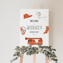 Boas-vindas ao Firecaminhão Birthday