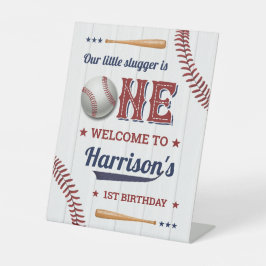 Boas-vindas ao primeiro aniversario Baseball