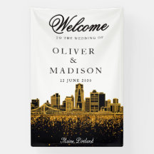 Boas-vindas de casamento moderno em Maine Portland