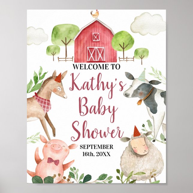 Boazinhas Animais da Fazenda Barnyard Poster de Bo (Frente)