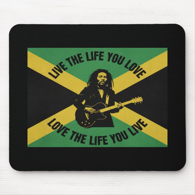 Bob Marley Mouse Pad (Frente)
