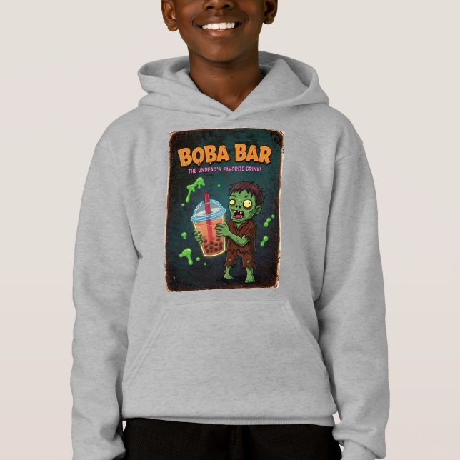 Boba Bar – The Undead’s Favorite Drink! Kids' (Frente)