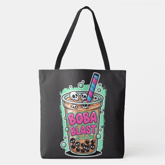 Boba Blast – Beba ou Morra! Bolsa de mão (Frente)