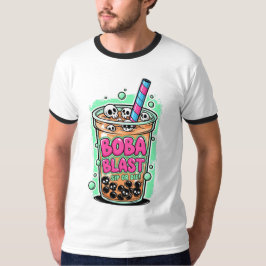 Boba Blast – Beba ou Morra! Camiseta Ringer