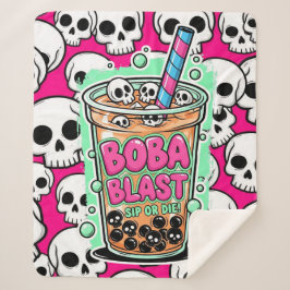 Boba Blast – Beba ou Morra! Cobertor Sherpa