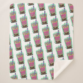 Boba Blast – Beba ou Morra! Cobertor Sherpa