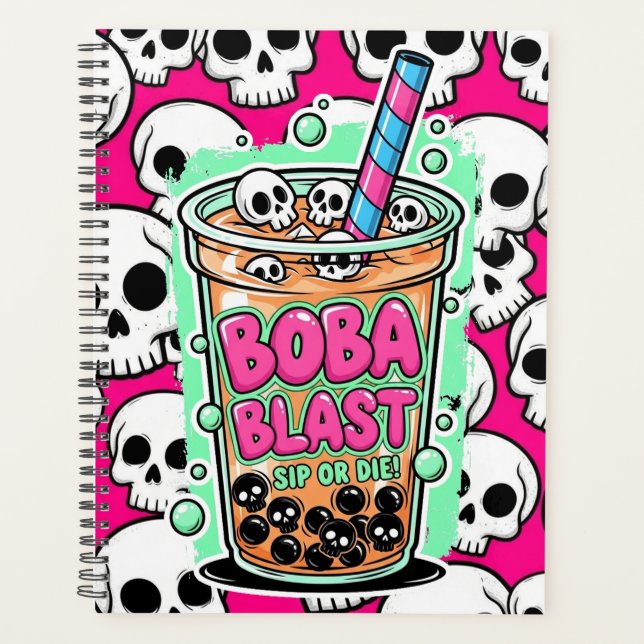 Boba Blast – Planeje ou Morra! Planejador (Frente)