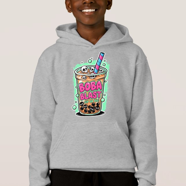 Boba Blast – Sip or Die! Kids' (Frente)