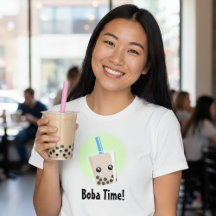 Boba Time! Camiseta