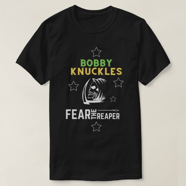 Bobby Knuckles O Caçador Essencial Da Camisa (Frente do Design)