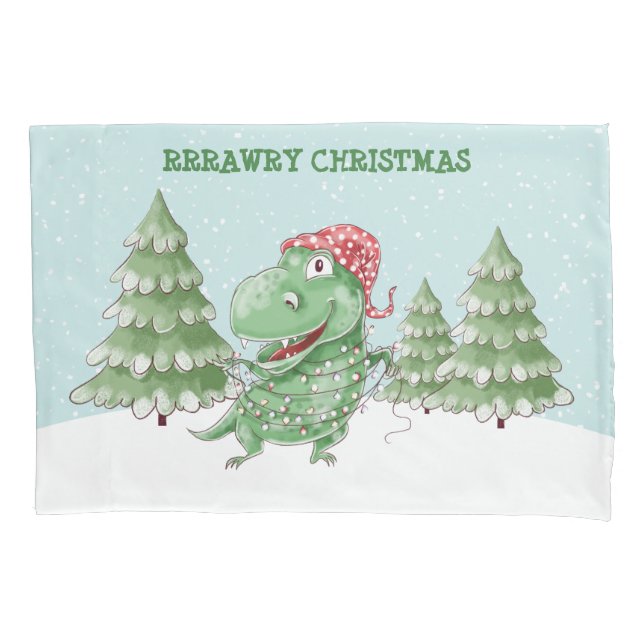 Bobo de Natal Rawy T Rex Dinossaur (Frente)