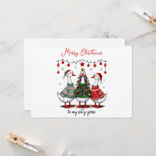 Bobo Goose Feliz Natal   Feriado Engraçado