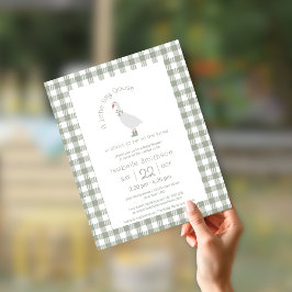 Bobo Verde de Sábado  Pequeno Chá de fraldas de Ga