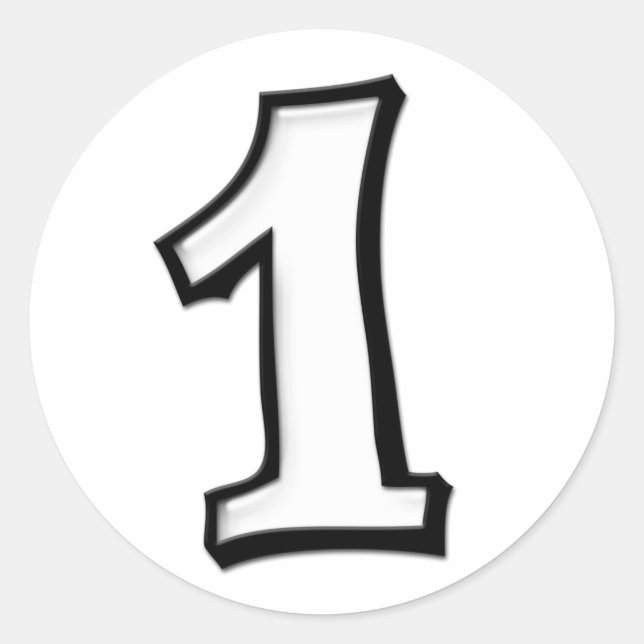 Bobos 1 Adesivo branco (Frente)