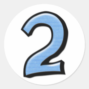 Bobos 2 adesivo azul