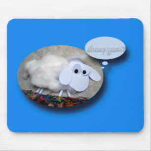 Boca-branca Ano Chinês Zodiac Birthday Mousepad