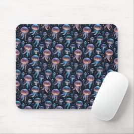 Boca-Colorida Oceânica Mousepad - Mar Whimsical