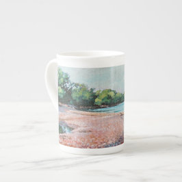 Boca da angra de Lynde - caneca da porcelana de