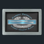 Boca de Crachá de Infantaria de Combate CIB<br><div class="desc">Especialmente desenhada para comemorar o tremendo serviço e coragem dos nossos corajosos Soldados de Infantaria que serviram em combate. Um presente único concebido para qualquer pessoa que procure aquele de um tipo especial para o programa de licenciatura, promoção, reinscrição, reforma, PCS, ETS, Dia do Pai, Dia da Mãe, Inscrição do...</div>