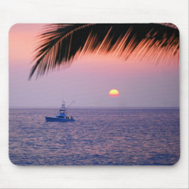 Boca de Pesca Tropical Sunset Mousepad