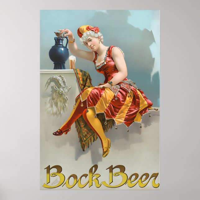 Bock Beer Poster (Frente)