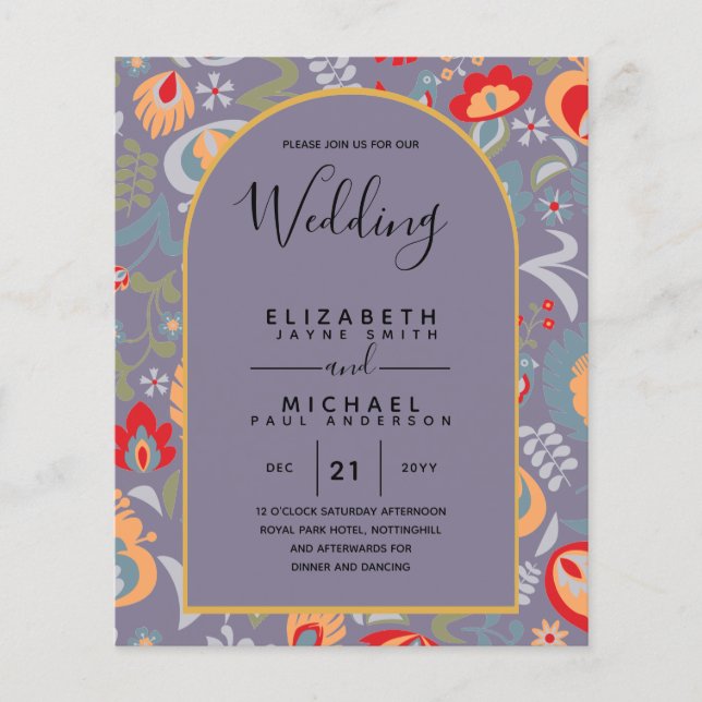 Boda de Inglês Bilíngue - Espanhol (Frente)