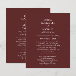 Boda Espanhola de BILINGUAL, com dupla face orçam
