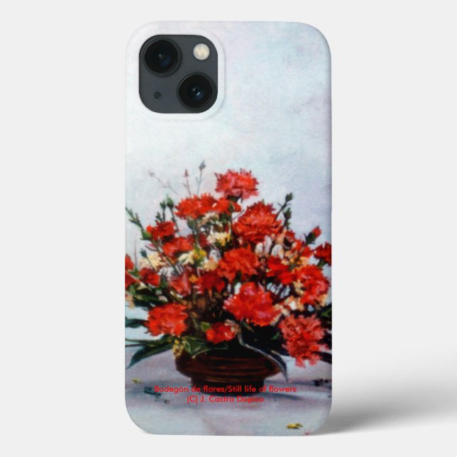 Bodegón de flores/Still life of flowers (Verso)