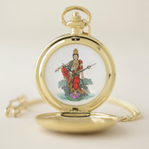 Bodhisattva da Compaixão Pocket Watch