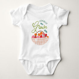 Body Bodysuit de Uma Peça para Bebê Cultivado Loca