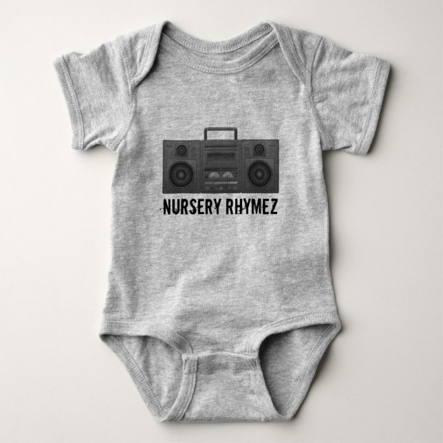 Body Bodysuit para Bebê Nursery Rhymez (Frente)