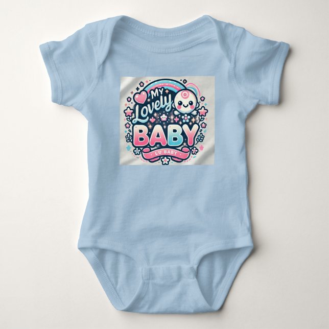Body de Bebê Camiseta (Frente)