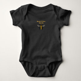 Body de Bebê Camiseta Abelha Melzinha da Mamãe