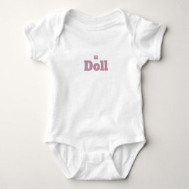 Body de Bebê Camiseta Lil Doll