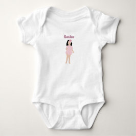 Body de Bebê Camiseta Lil Doll