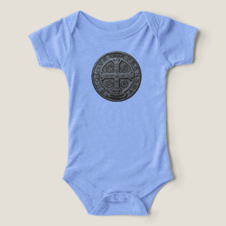 Body de bebê católico São Bento