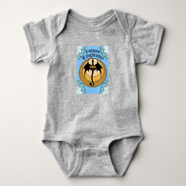 Body de Bebê e Camiseta de Criança Future Winglead (Frente)