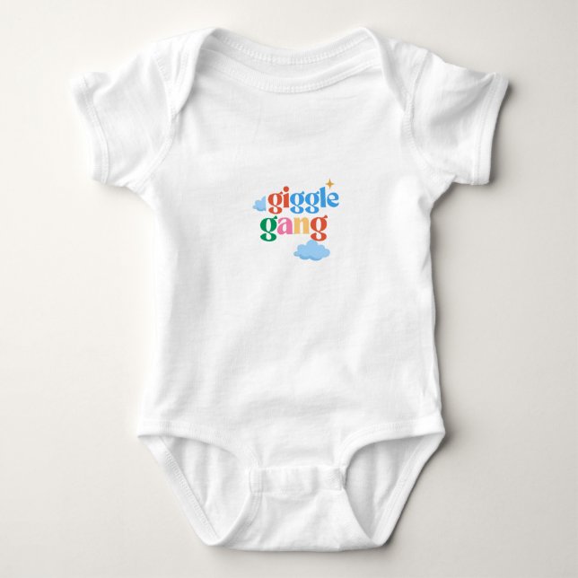 Body de Bebê Engraçado e Adorável para Bebês (Frente)