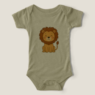 Body de Bebê Leão