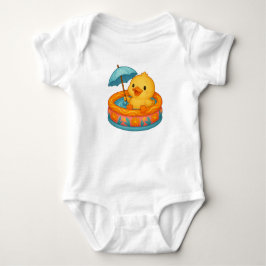Body de Bebê para Banho do Patinho