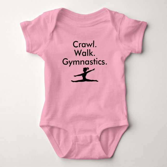 Body de Ginástica para Bebê (Frente)