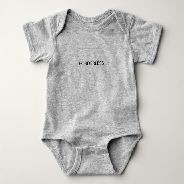 Body de Jersey para Bebê (Frente)