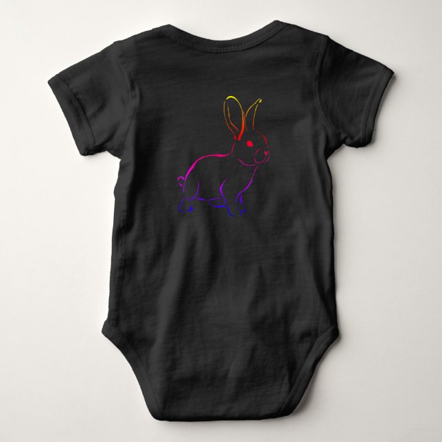 Body de Jersey para Bebê (Verso)