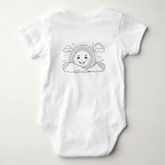Body de Jersey para Bebê