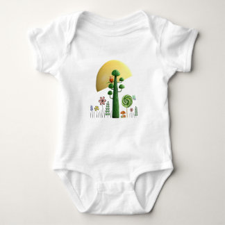 Body de Jersey para Bebê