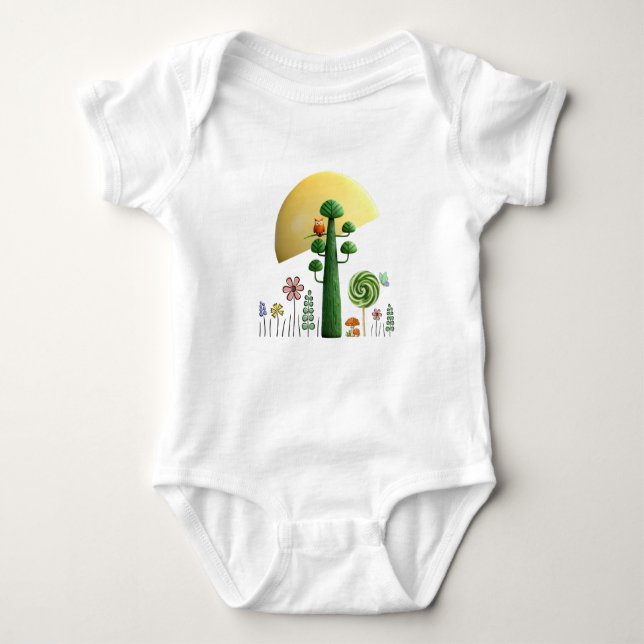 Body de Jersey para Bebê (Frente)