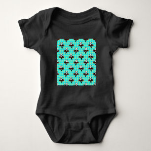 Body de Jersey para Bebê com Design Fofo de Panda